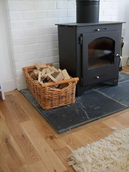 The woodburner - cosy fires in winter
